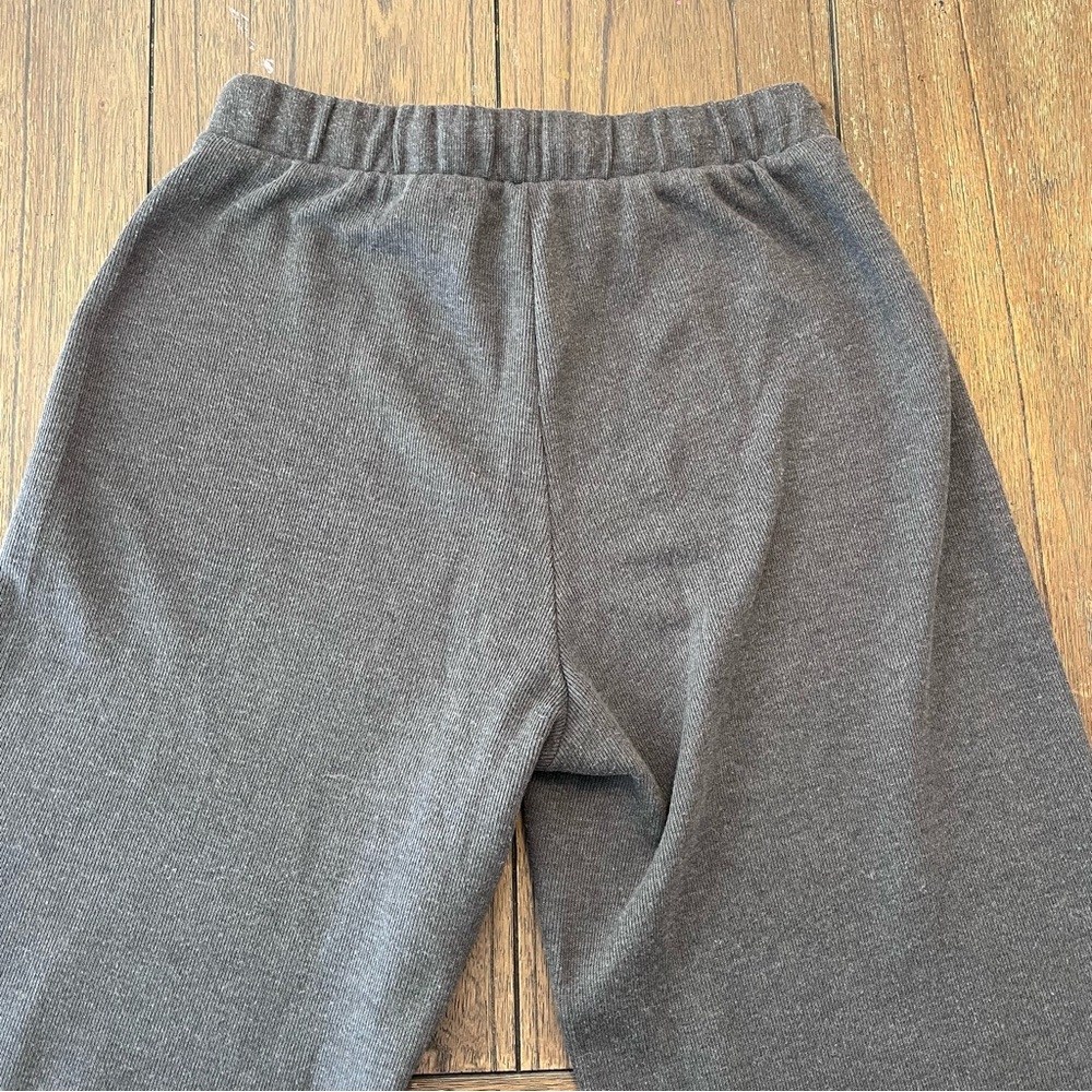 Zara Grey Wide Leg Sweatpants Womens Medium - Picture 4 of 6